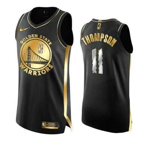 Camiseta Klay Thompson 11 Golden State Warriors 2020-21 Golden Edition Swingman negro Hombre
