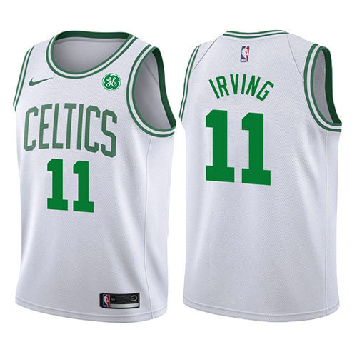 Camiseta Kyrie Irving 11 Boston Celtics 2017-18 Blanco Nino