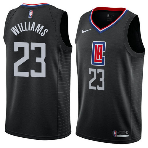 Camiseta Lou Williams 23 Los Angeles Clippers 2018-19 negro Hombre