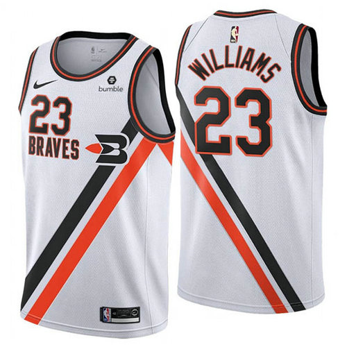 Camiseta Lou Williams 23 Los Angeles Clippers 2019-20 blanca Hombre