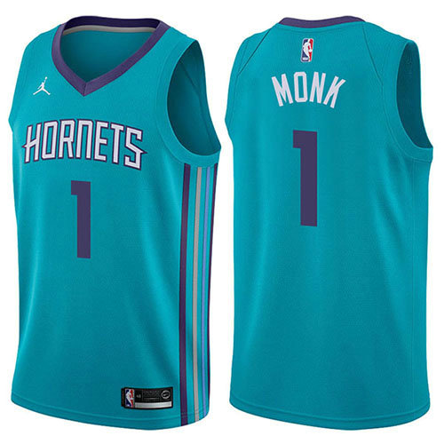 Camiseta Malik Monk 1 Charlotte Hornets Icon 2017-18 Verde Hombre