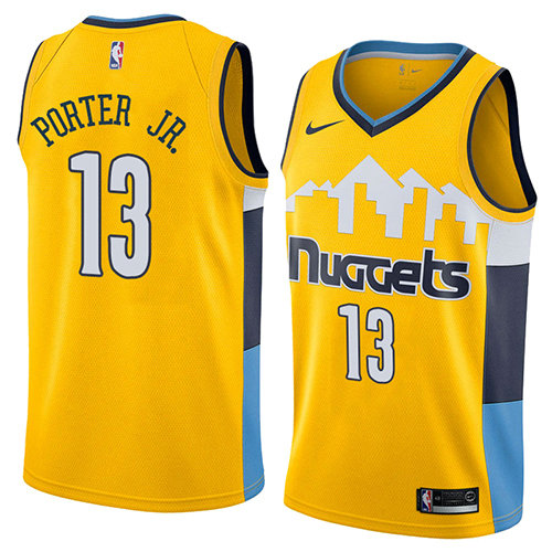 Camiseta Michael Porter JR. 13 Denver Nuggets Statement 2018 Amarillo Hombre