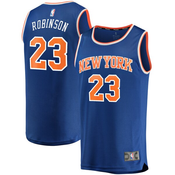 Camiseta Mitchell Robinson 23 New York Knicks icon edition Azul Hombre