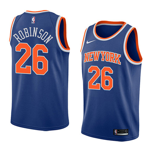 Camiseta Mitchell Robinson 26 New York Knicks Icon 2018 Azul Hombre