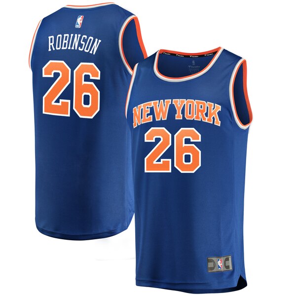 Camiseta Mitchell Robinson 26 New York Knicks icon edition Azul Hombre