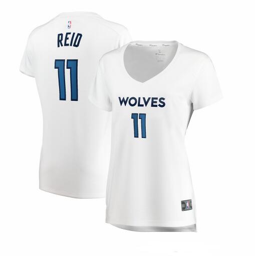 Camiseta Naz Reid 11 Minnesota Timberwolves association edition Blanco Mujer