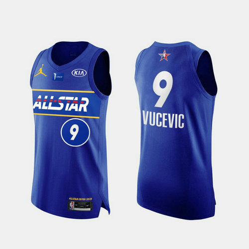 Camiseta Nikola Vucevic 9 All Star 2021 azul Hombre