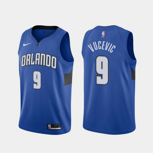 Camiseta Nikola Vucevic 9 Orlando Magic 2019-20 Statement Edition azul Hombre