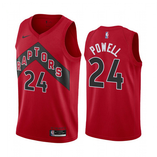 Camiseta Norman Powell 24 Toronto Raptors 2020-21 Icon Rojo Hombre