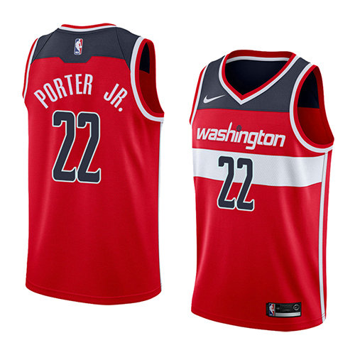 Camiseta Otto Porter JR. 22 Washington Wizards Icon 2018 Rojo Hombre