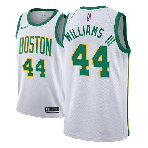 Camiseta Robert Williams III 44 Boston Celtics Ciudad 2018-19 Blanco Hombre