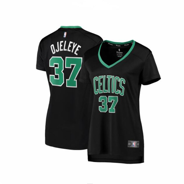 Camiseta Semi Ojeleye 37 Boston Celtics statement edition Negro Mujer