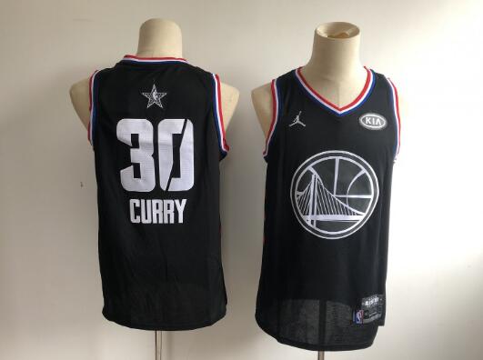 Camiseta Stephen Curry 30 All Star 2019 Negro Hombre