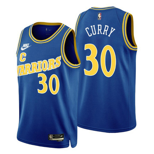 Camiseta Stephen Curry 30 Golden State Warriors 2022-2023 Classic Edition real Hombre