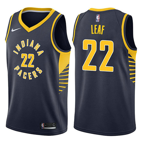 Camiseta T.j. Leaf 22 Indiana Pacers Icon 2017-18 Azul Hombre