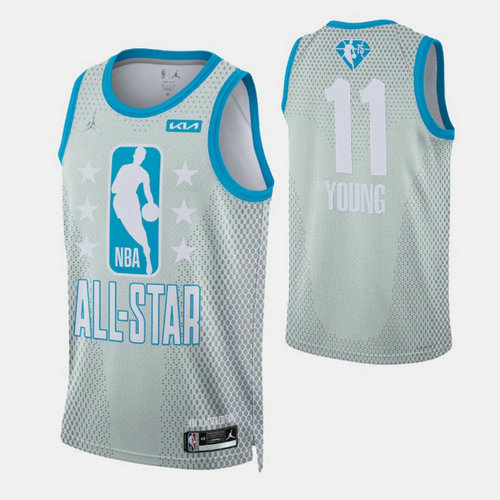 Camiseta TRAE YOUNG 11 All Star 2022 GRIS Hombre