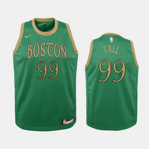 Camiseta Tacko Fall 99 Boston Celtics 2019-20 Verde Hombre