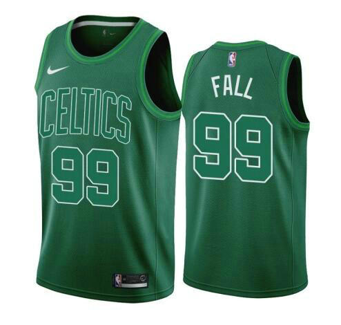 Camiseta Tacko Fall 99 Boston Celtics 2020-21 Earned Edition Swingman verde Hombre