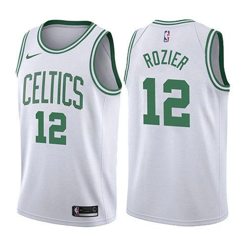 Camiseta Terry Rozier 12 Boston Celtics Association 2017-18 Blanco Hombre