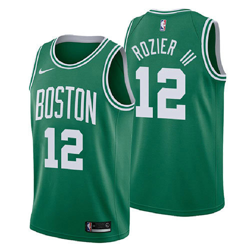 Camiseta Terry Rozier III 12 Boston Celtics Icon 2018 Verde Hombre