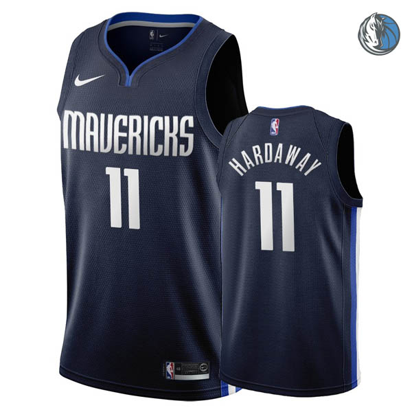 Camiseta Tim Hardaway 11 Dallas Mavericks 2019-2020 Azul Hombre