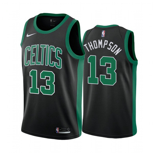Camiseta Tristan Thompson 13 Boston Celtics 2020-21 Statement Negro Hombre