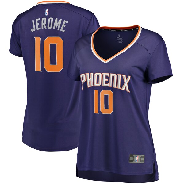 Camiseta Ty Jerome 10 Phoenix Suns icon edition Púrpura Mujer