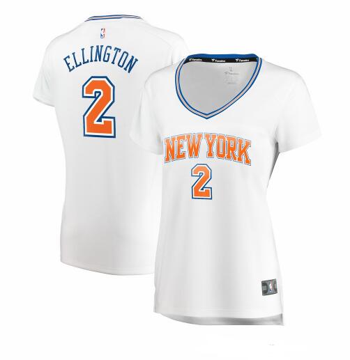 Camiseta Wayne Ellington 2 New York Knicks statement edition Blanco Mujer