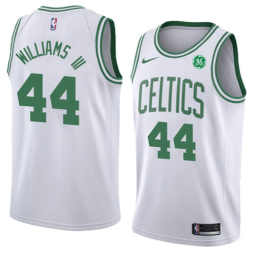 Camiseta Williams III 44 Boston Celtics Association 2018 Blanco Hombre