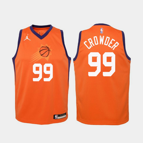 Camiseta jae-crowder 99 Phoenix Suns 2020-21 Statement naranja Hombre