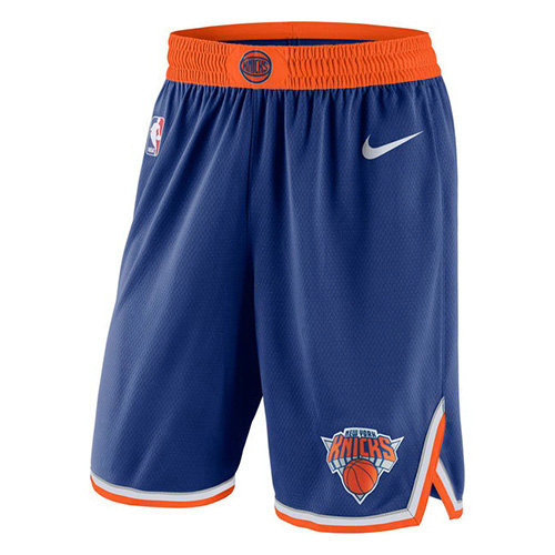 Pantalones Cortos New York Knicks 2017-18 Azul Hombre