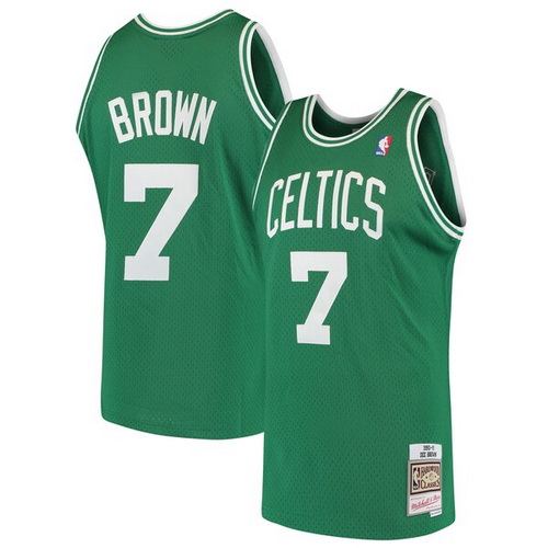 camiseta Dee Brown 7 boston celtics 2019 2020 verde hombre