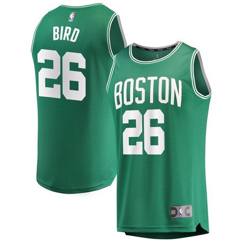 camiseta Jabari Bird 26 boston celtics 2019 2020 verde hombre