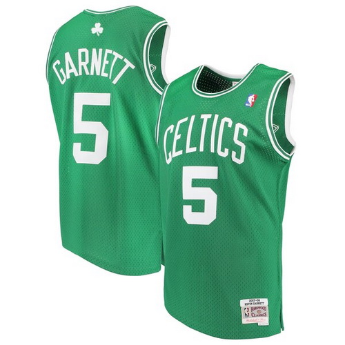camiseta Kevin Garnett 5 boston celtics 2019 2020 verde hombre