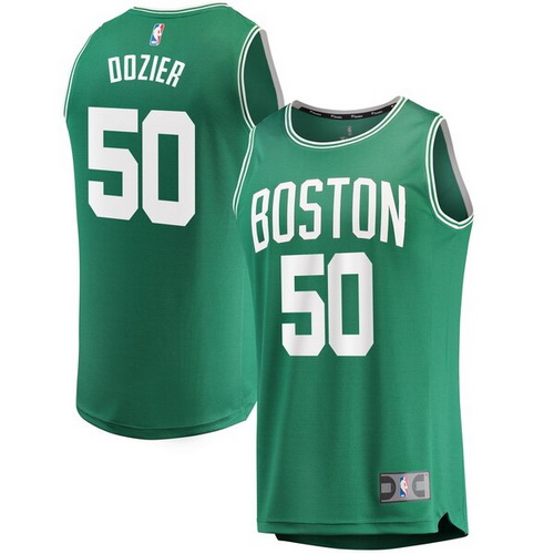 camiseta P.J. Dozier 50 boston celtics 2019 2020 verde hombre