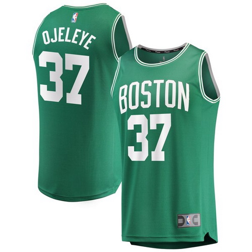 camiseta Semi Ojeleye 37 boston celtics 2019 2020 verde hombre